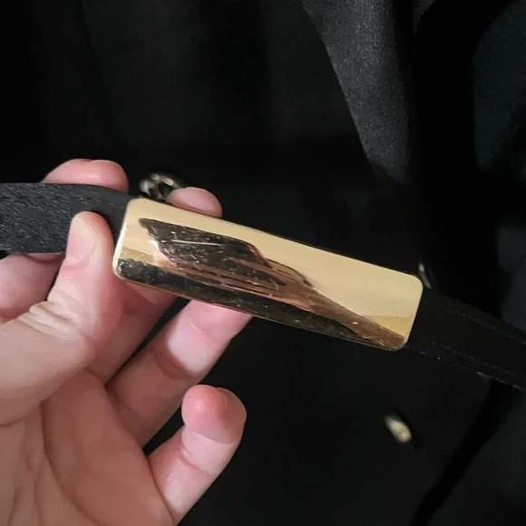 Bebe X Naven Double Breasted Trench Dress Size 10 LIKE NWT! - Picture 6 of 10